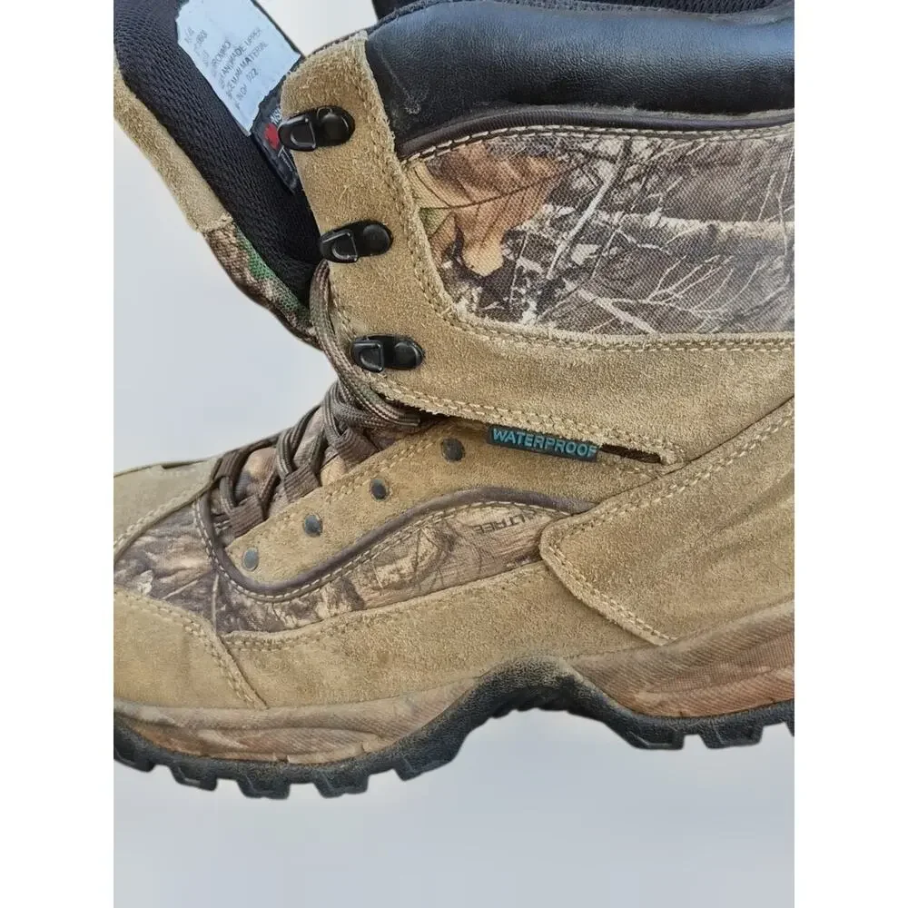 Itasca Realtree Camo Hunting Boots 8.5 Waterproof 3M Thinsulate Leather